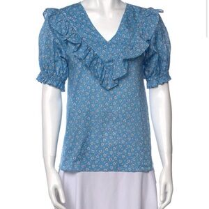 LoveShack Fancy Cotton Top, Medium